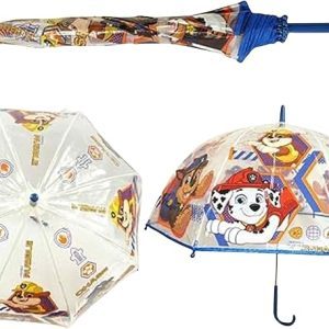 PARAGUAS TRANSPARENTE CAMPANA 48CM PAW PATROL