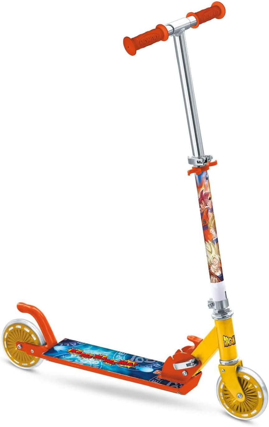 Patinete infantil de aluminio de 2 ruedas- DRAGON BALL - Imagen 2