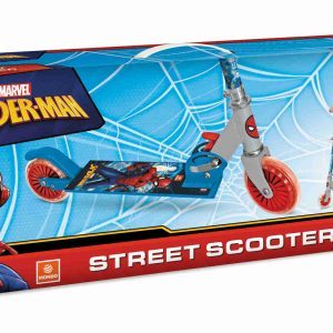 Patinete infantil de aluminio de 2 ruedas-SPIDERMAN