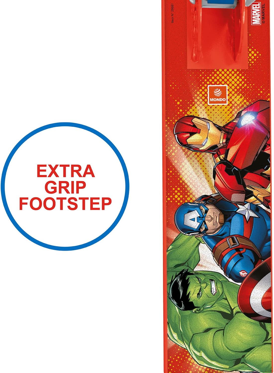 Patinete infantil de aluminio de 2 ruedas- AVENGERS - Imagen 4