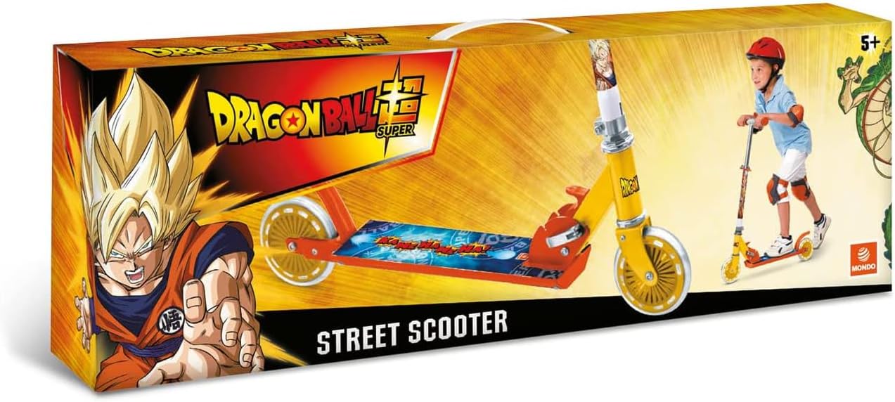 Patinete infantil de aluminio de 2 ruedas- DRAGON BALL