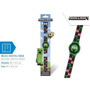 Reloj DigitaL Minecraft