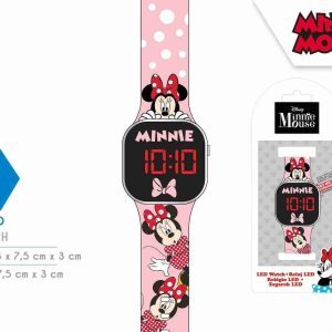 Reloj Led Minnie Mouse