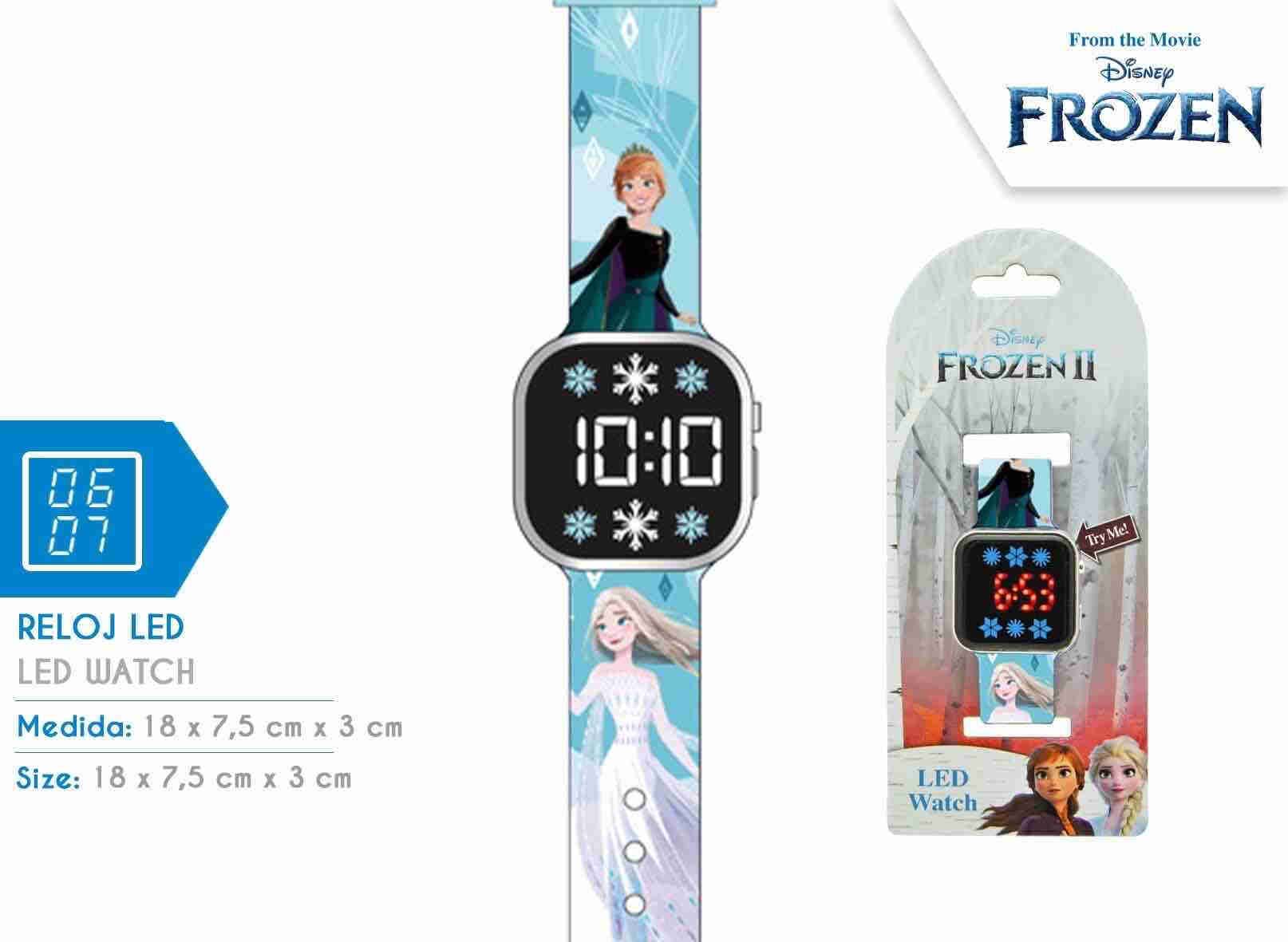 Reloj Led Frozen