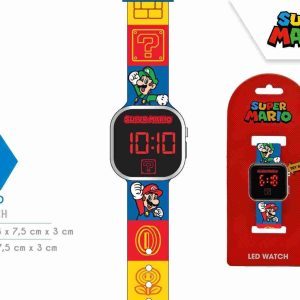 Reloj Led Super Mario