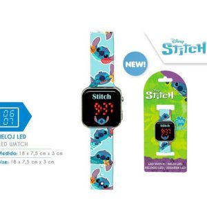 Reloj Led Stitch