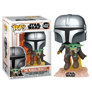 Funko Pop! Star Wars The Mandalorian - Mando Flying with Jet Pack