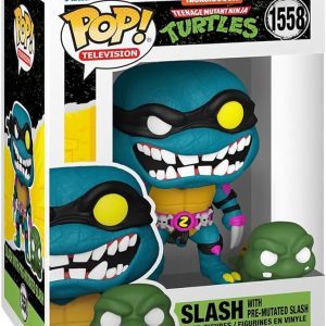 Funko Pop! & Buddy Teenage Mutant Ninja Turtles (TMNT) – Slash & Turtle Slash & Pre-mutated