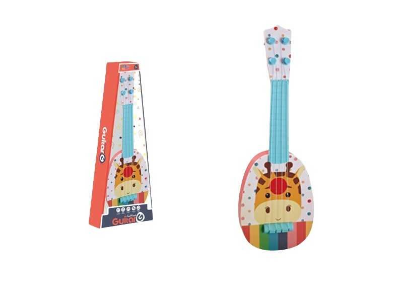 Ukelele infantil, 4 cuerdas, diseño Girafa