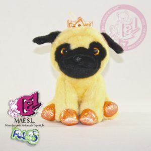 Perro Carlino de Peluche 19CM