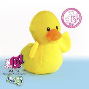 Patito de Peluche 13CM Amarillo