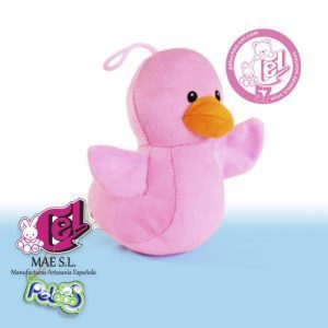 Patito de Peluche 13CM Rosa