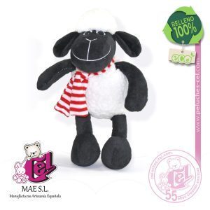 Ovejita Peluche 28 CM Negra