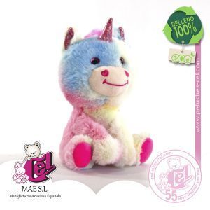 Unicornio Peluche 18 CM Fucsia