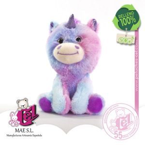 Unicornio Peluche 18 CM Morado