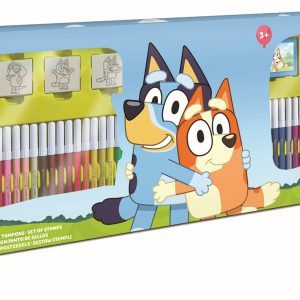 Set 60 Rotuladores Bluey