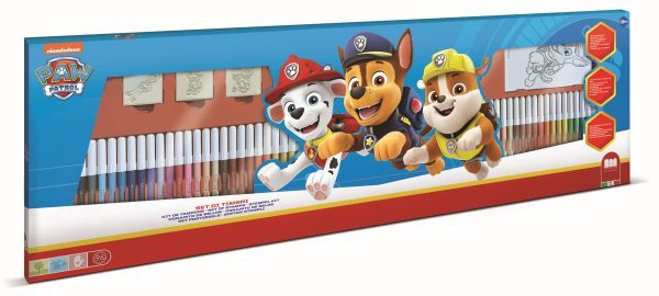 Set 60 Rotuladores Paw Patrol