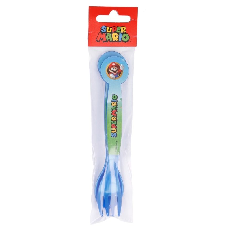 STOR SET DE 2 CUBIERTOS PP SUPER MARIO