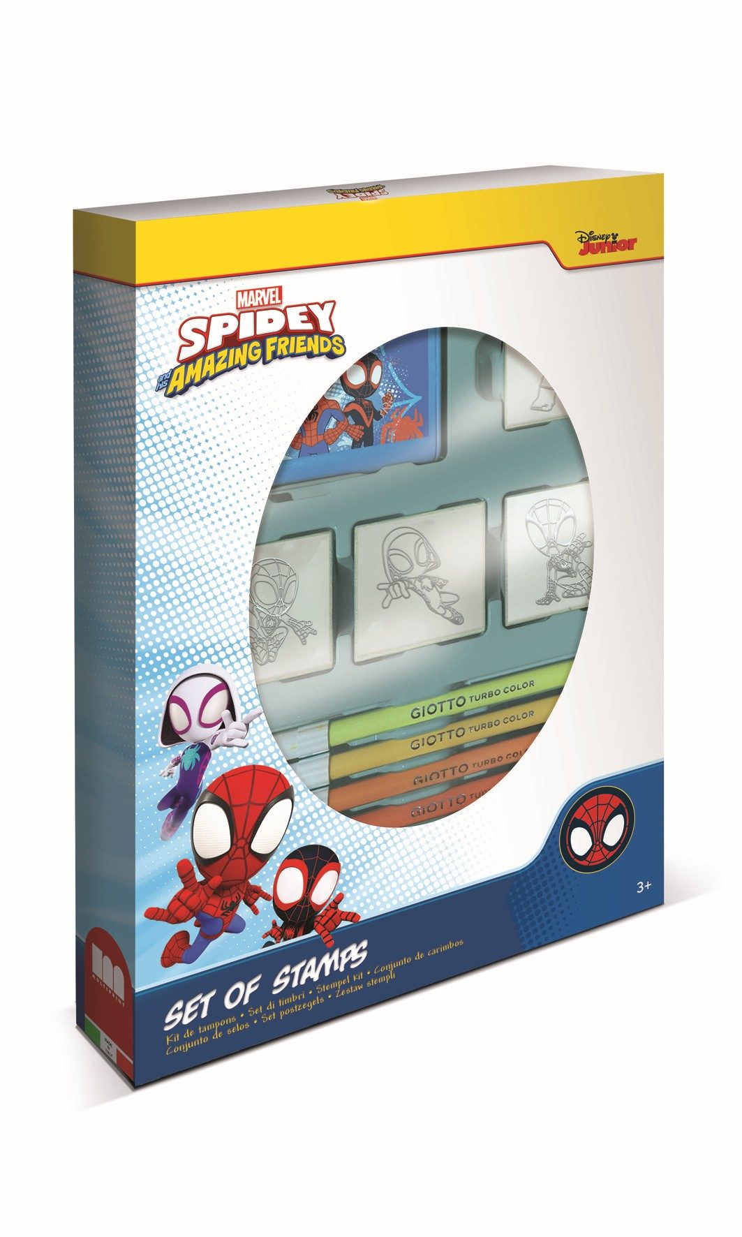 Set 7 Rotuladores Spidey and Friends