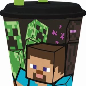 STOR VASO CAÑA EASY 430 ML MINECRAFT