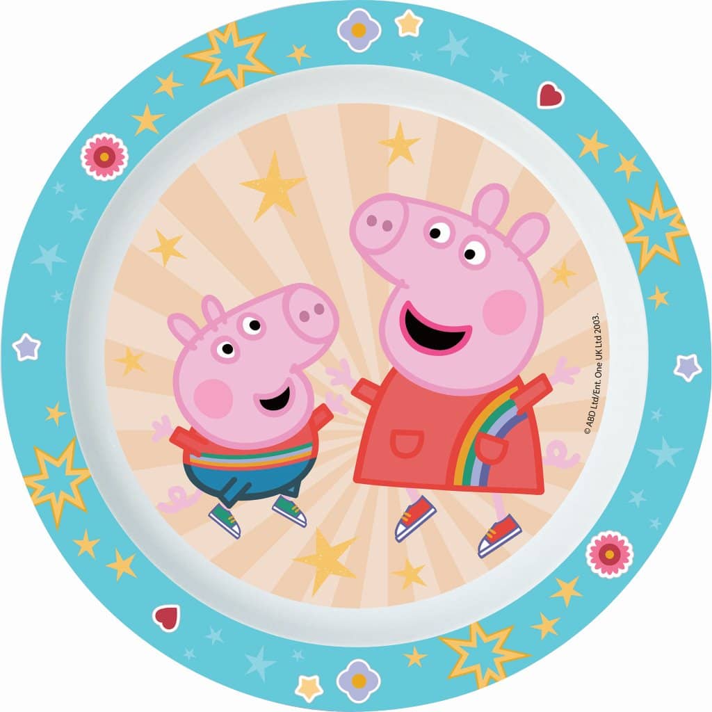 STOR PLATO MICRO KIDS PEPPA PIG KINDNESS COUNTS