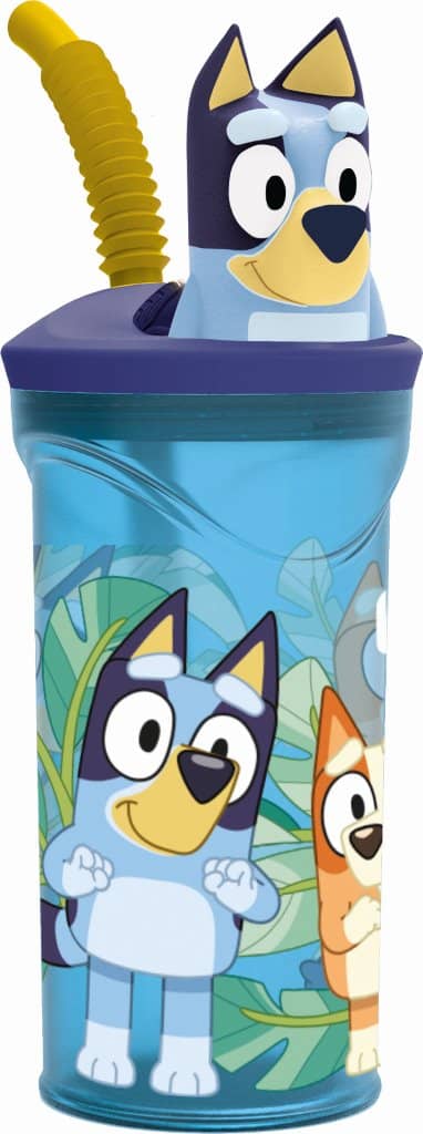 STOR VASO FIGURITA 3D 360 ML BLUEY