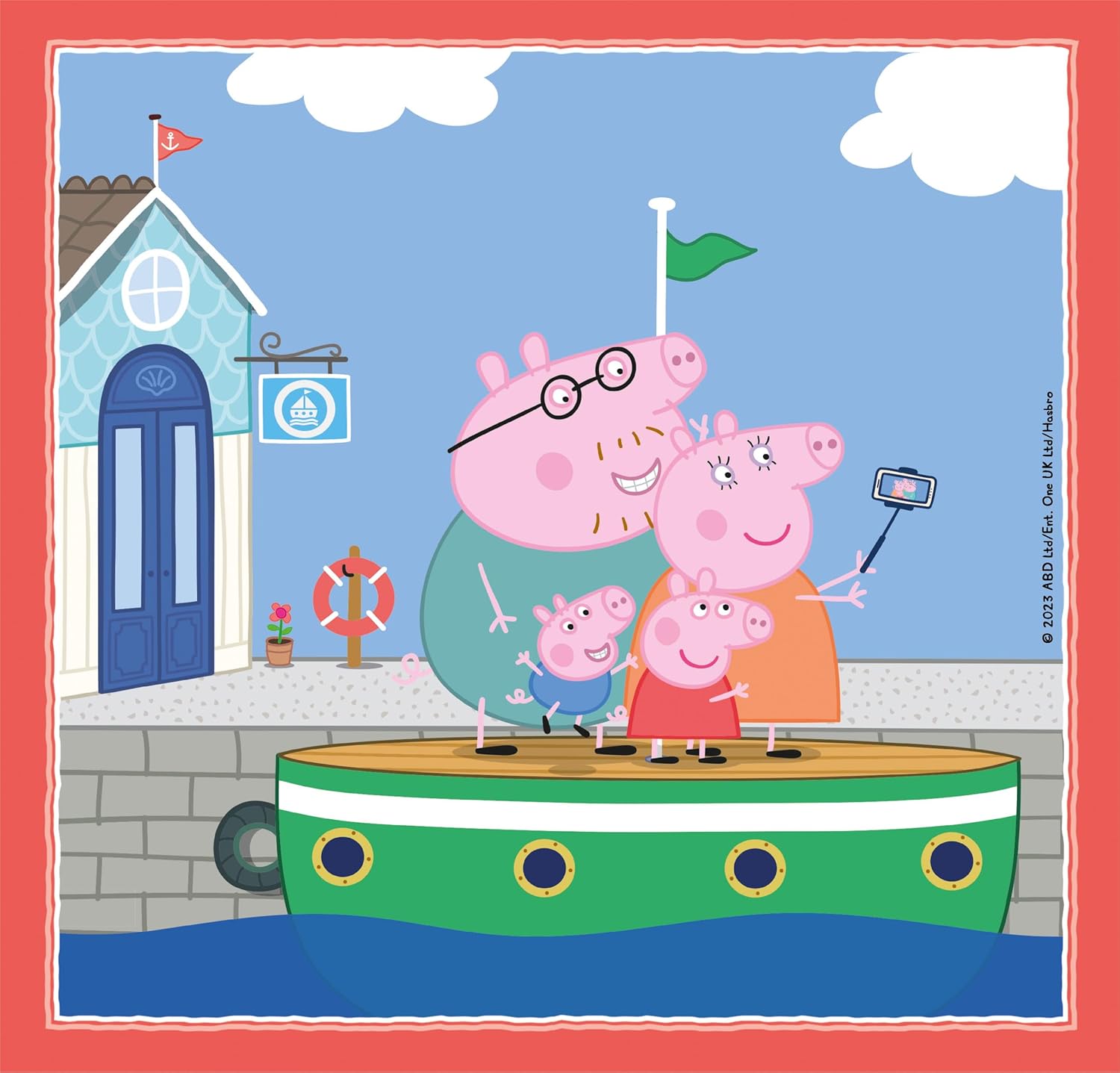 Puzzle 3x48 Piezas, Peppa Pig - Imagen 2