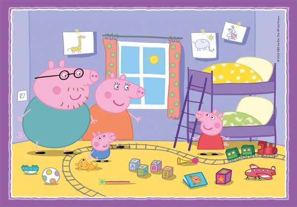 4 Puzzles en 1 Peppa Pig - Imagen 2