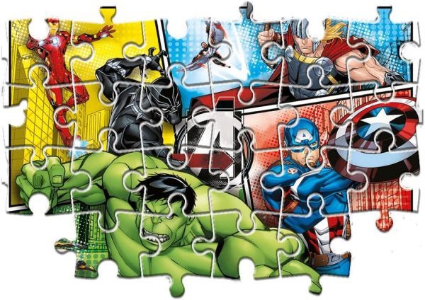 2 Puzzles de 60 Piezas The Avengers - Imagen 2