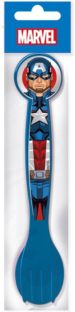 STOR SET DE 2 CUBIERTOS PP AVENGERS HERALDIC ARMY