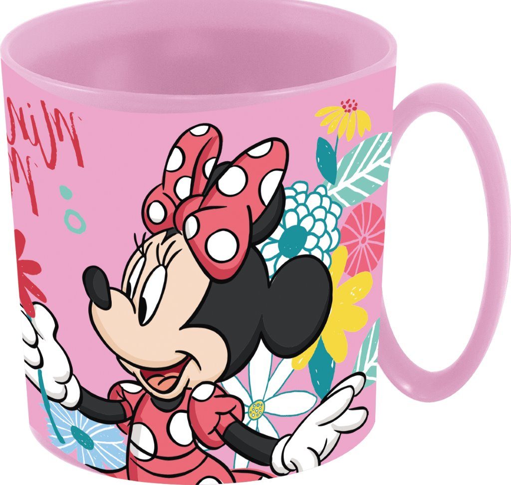 STOR TAZA MICRO 390 ML MINNIE MOUSE SPRING LOOK
