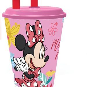 STOR VASO CAÑA EASY 430 ML MINNIE MOUSE SPRING LOOK