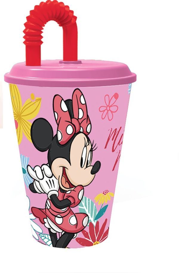 STOR VASO CAÑA EASY 430 ML MINNIE MOUSE SPRING LOOK