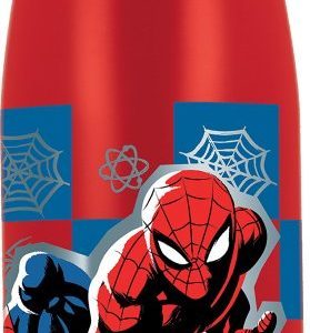 STOR BOTELLA ALUMINIO INFANTIL 600 ML SPIDERMAN ARACHNID GRID