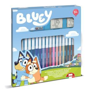Set 18 Rotuladores Bluey