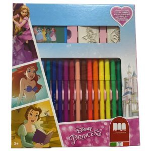 Set 18 Rotuladores Princesas Disney