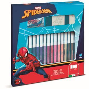 Set 18 Rotuladores Spiderman
