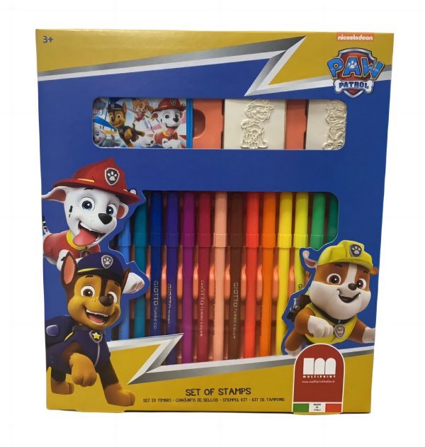 Set 18 Rotuladores Paw Patrol