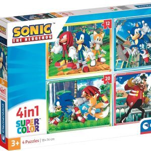 4 Puzzles en 1 Sonic