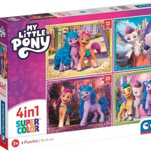4 Puzzles en 1 Pony