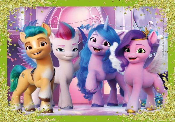 4 Puzzles en 1 Pony - Imagen 3