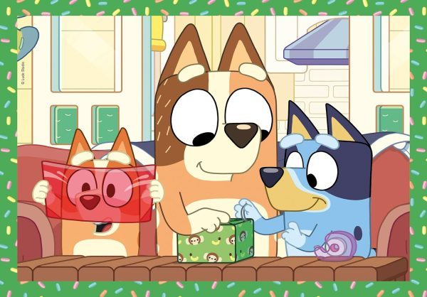 4 Puzzles en 1 Bluey - Imagen 3