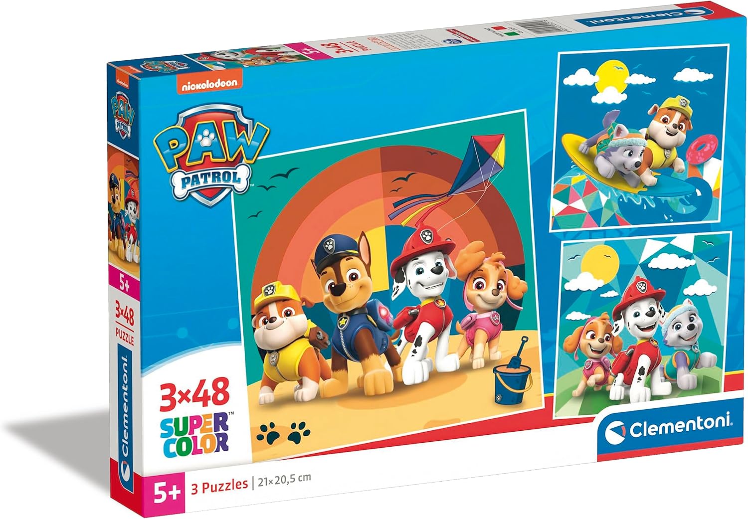 Puzzle 3x48 Piezas, Paw Patrol