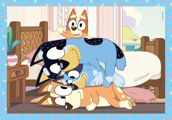 4 Puzzles en 1 Bluey - Imagen 4