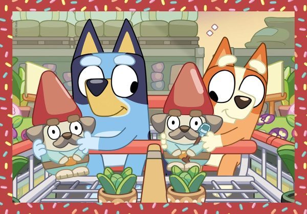 4 Puzzles en 1 Bluey - Imagen 5