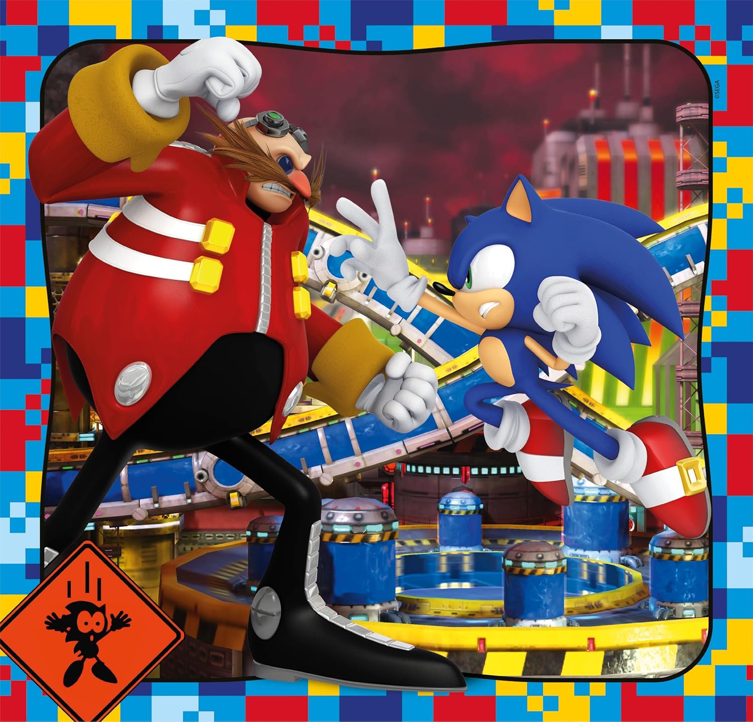 Puzzle 3x48 Piezas, Sonic - Imagen 2