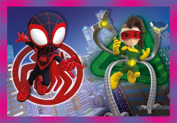 4 Puzzles en 1 Spidey And His Amazing Friends - Imagen 4