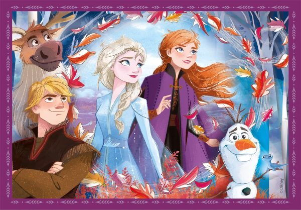 4 Puzzles en 1 Frozen - Imagen 6