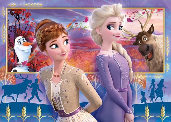 2 Puzzles de 60 Piezas Frozen 2 - Imagen 3