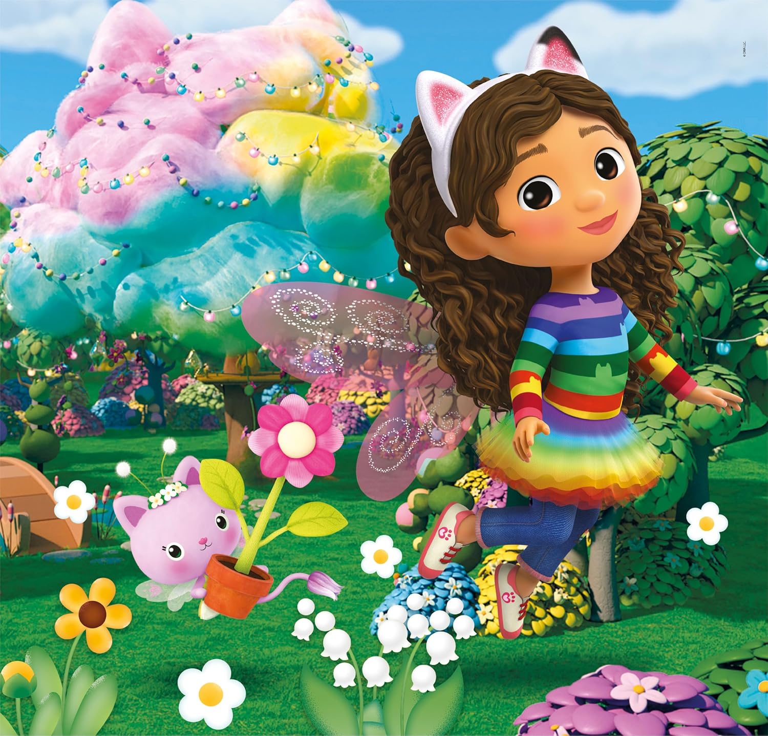 Puzzle 3x48 Piezas, Gabby's Dollhouse - Imagen 3